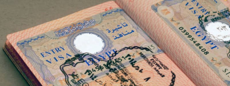 visa to travel to Cairo